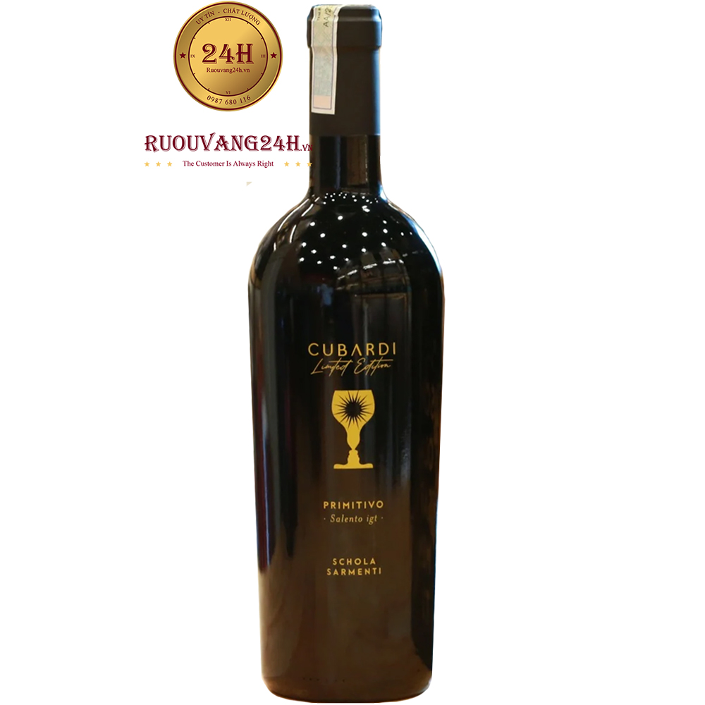 Rượu Vang Curbadi Limited Edition Primitivo