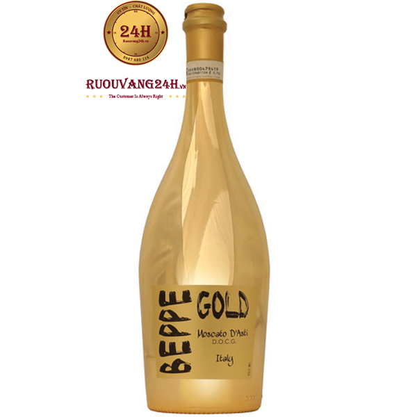 Rượu Vang Nổ Beppe Gold Moscato D’Asti