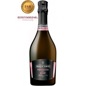 Rượu Vang Nổ Rocca Dei Forti Prosecco Rose Millesimato