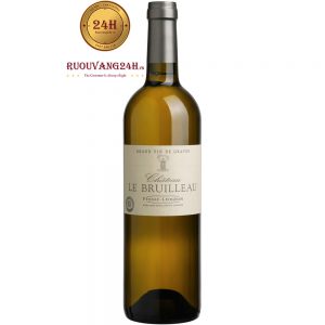 Rượu Vang Trắng Chateau Le Bruilleau Pressac Leognan