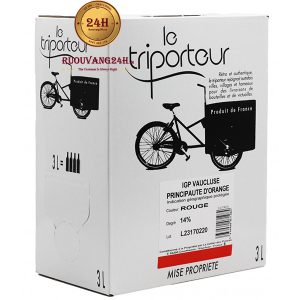 Rượu Vang Bịch Le Triporteur Rouge