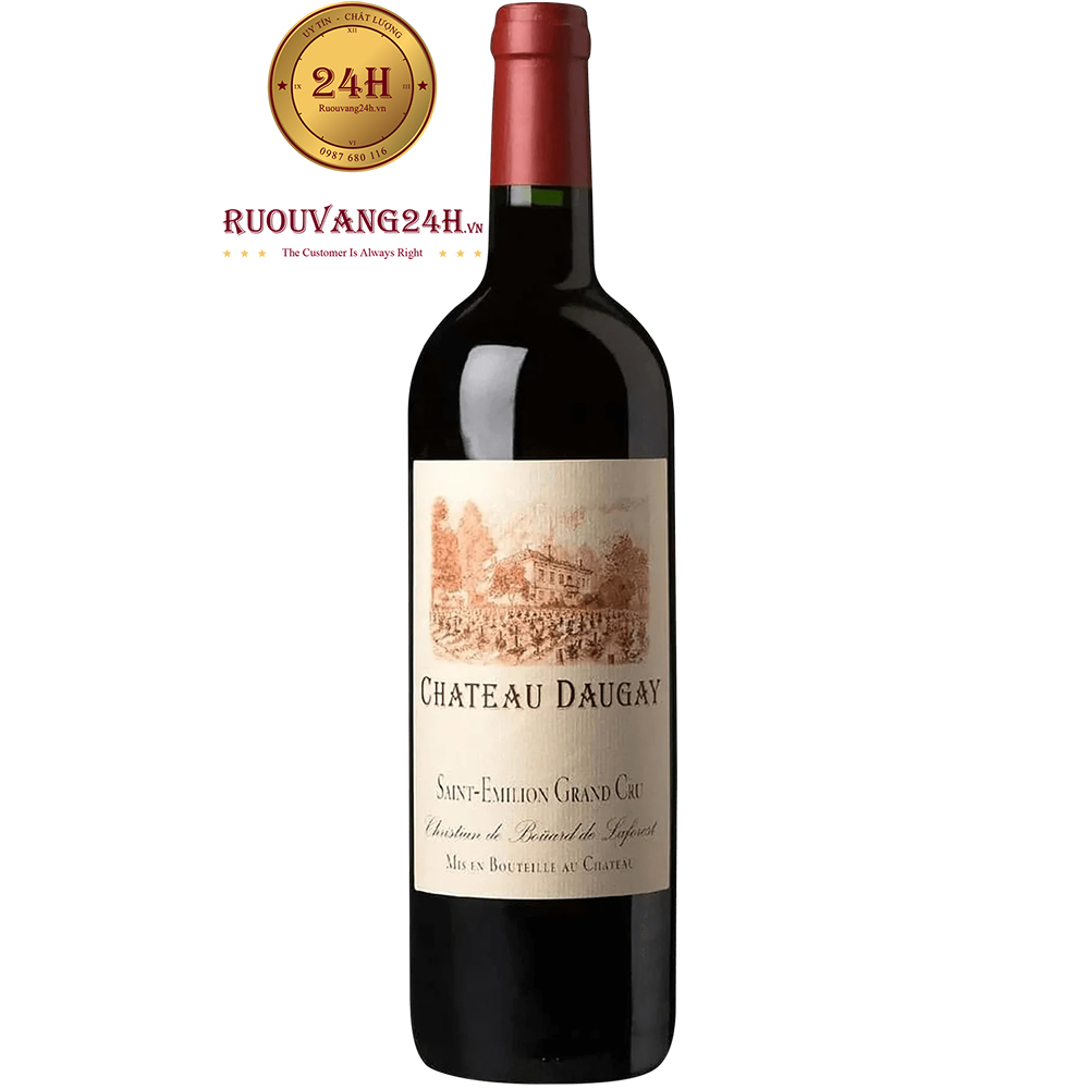 Rượu Vang Chateau Daugay Saint Emilion Grand Cru