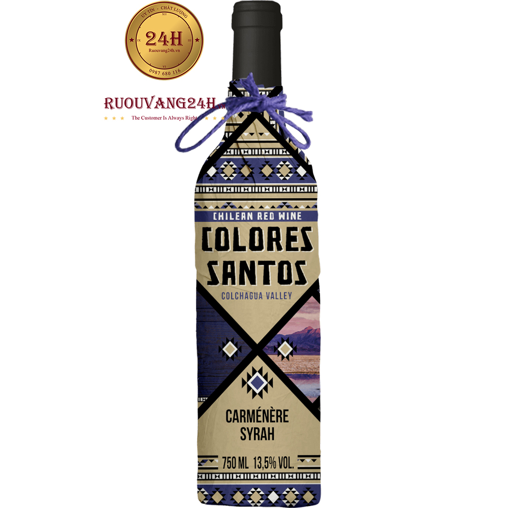Rượu Vang Colores Santos Carmenere – Syrah