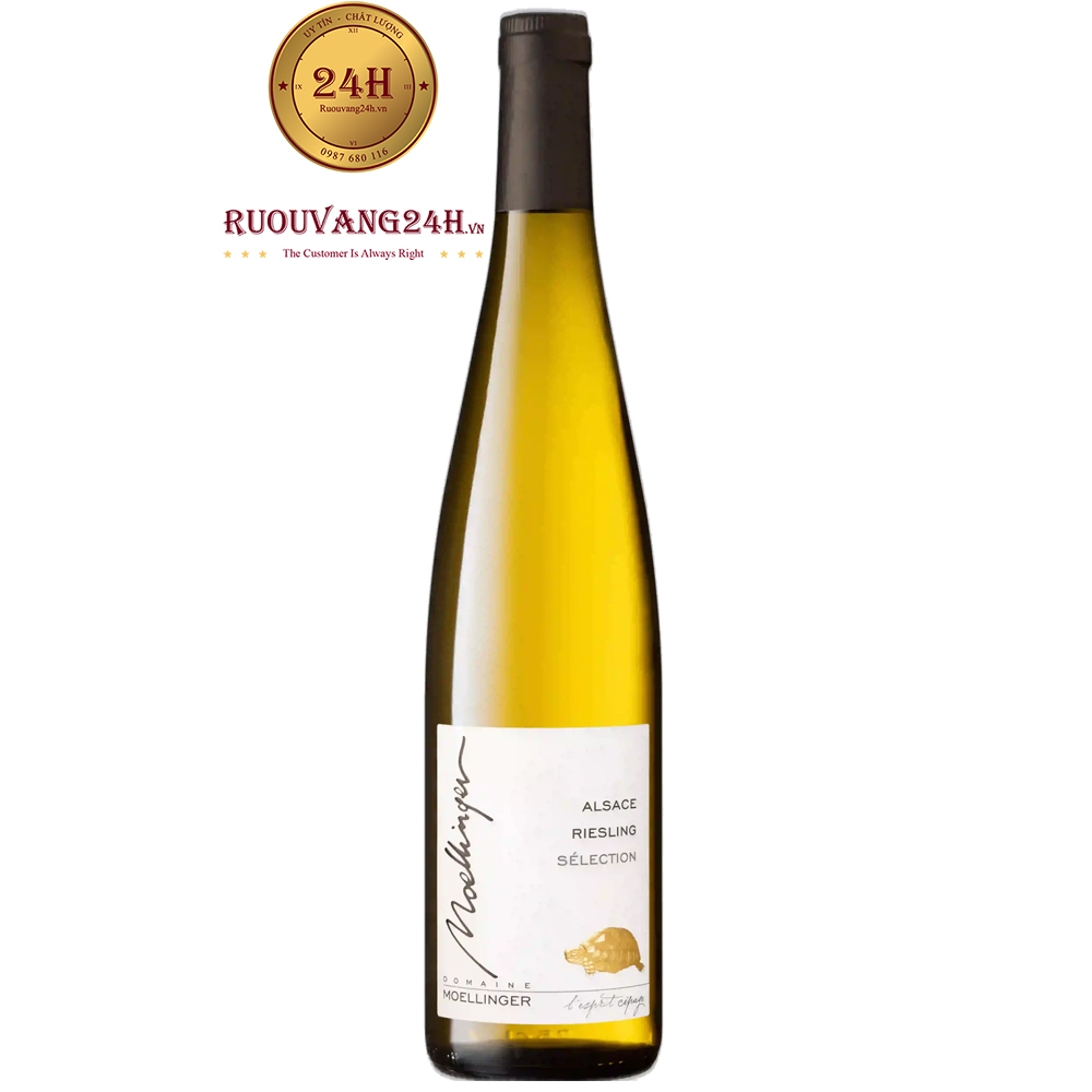 Rượu Vang Domaine Moellinger Alsace Riesling Sélection