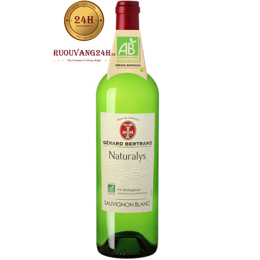Rượu Vang Gerard Bertrand Naturalys Sauvignon Blanc