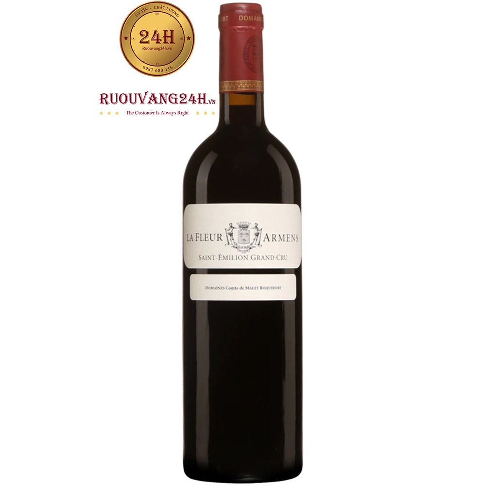 Rượu Vang La Fleur Armens Saint Emilion Grand Cru