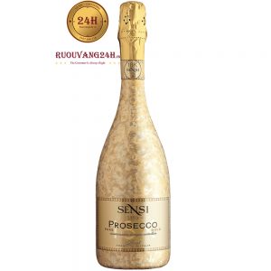 Rượu Vang Nổ Sensi 18K Prosecco White Gold Brut