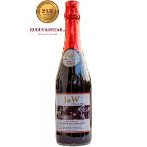 Rượu Sparkling J&W Red Grape Juice
