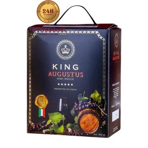 Rượu Vang Bịch King Augustus Semi Dolce