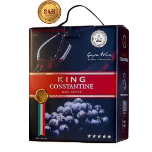 Rượu Vang Bịch King Constantine Semi Dolce