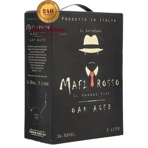 Rượu Vang Bịch Mafia Rosso Oak Aged