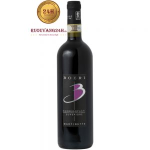 Rượu Vang Boeri Martinette Barbera D'Asti
