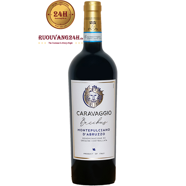 Rượu Vang Caravaggio Bacchus Montepulciano D’abruzzo