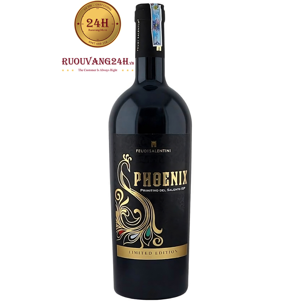 Rượu Vang Feudi Salentini Phoenix Primitivo