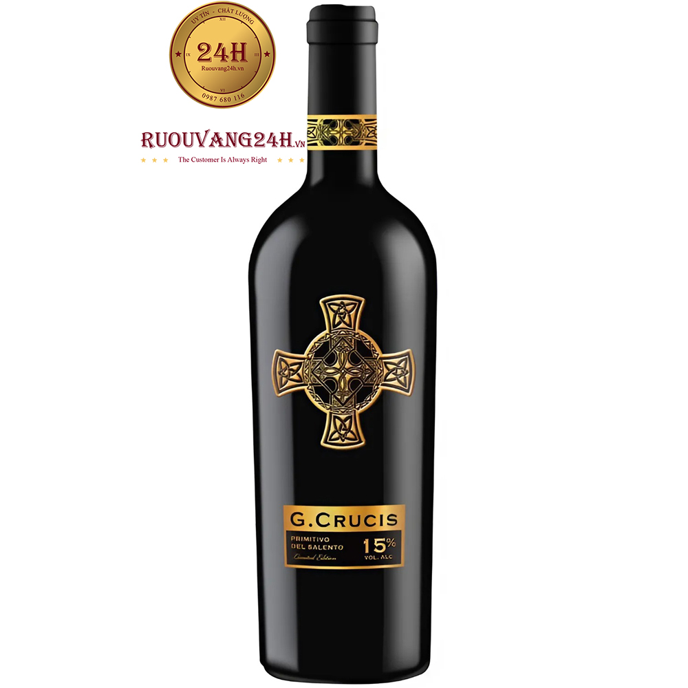 Rượu Vang G. Crucis Primitivo Del Salento – Thập Tự Vàng