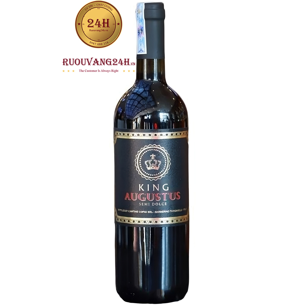 Rượu Vang King Augustus Semi Dolcer