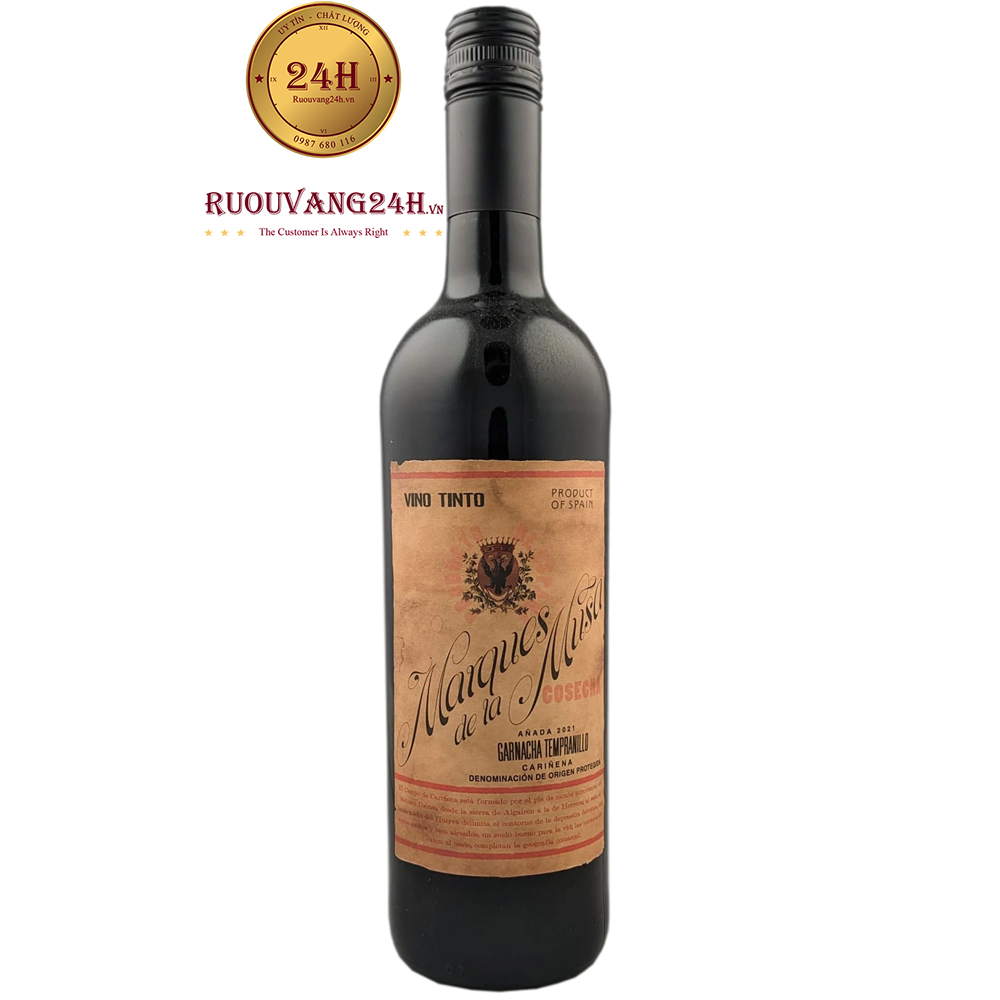 Rượu Vang Marques De La Musa Garnacha – Tempranillo