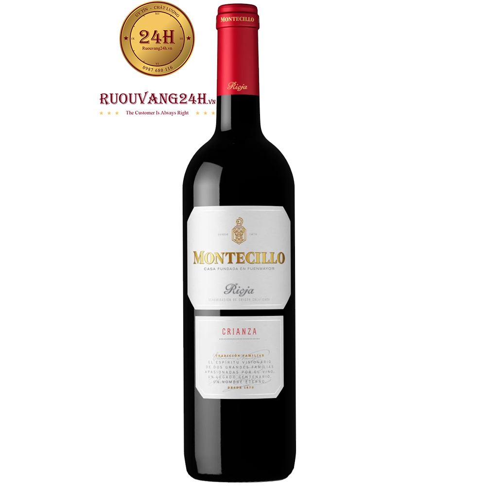 Rượu Vang Montecillo Crianza