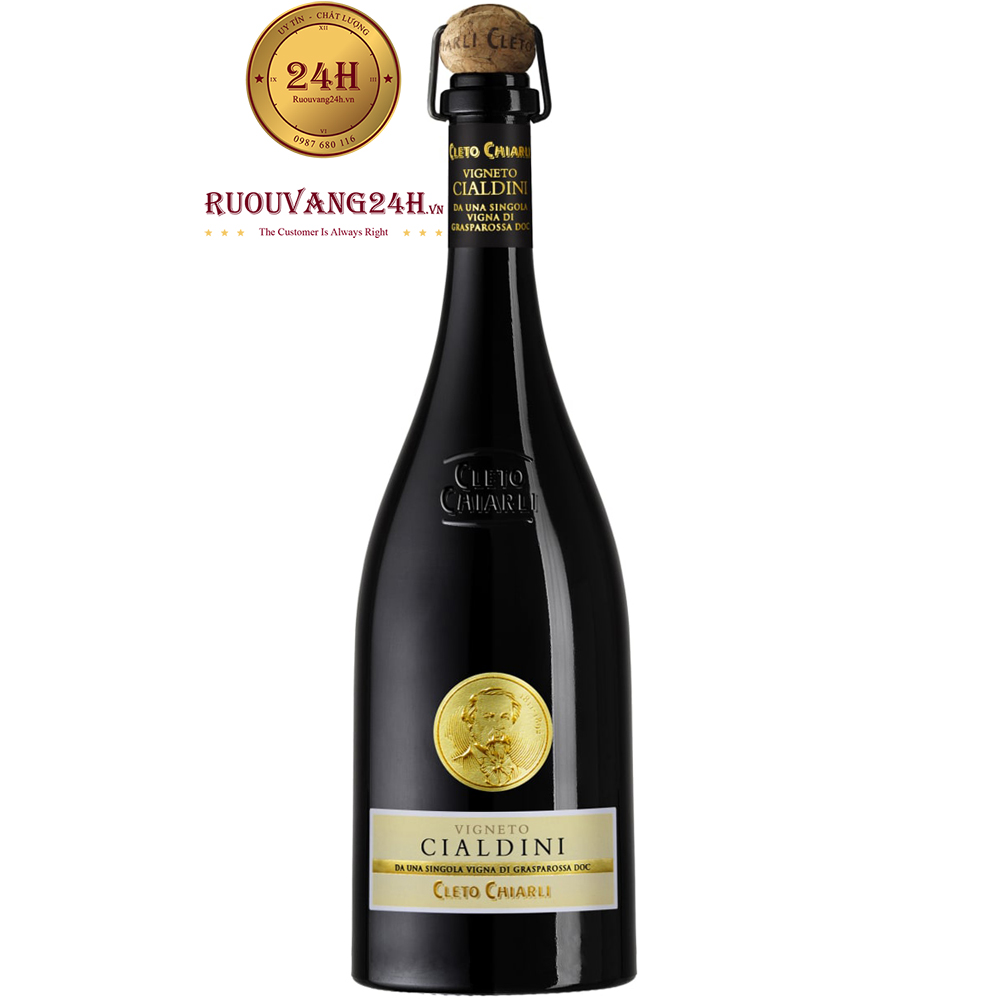 Rượu Vang Nổ Cleto Chiarli Vigneto Cialdini Lambrusco