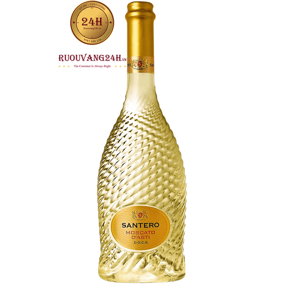 Rượu Vang Nổ Santero Moscato D’Asti