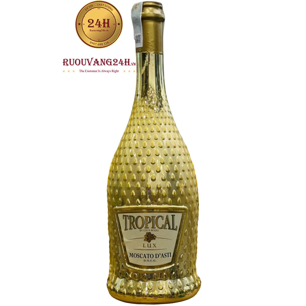 Rượu Vang Nổ Tropical Lux Moscato D’Asti