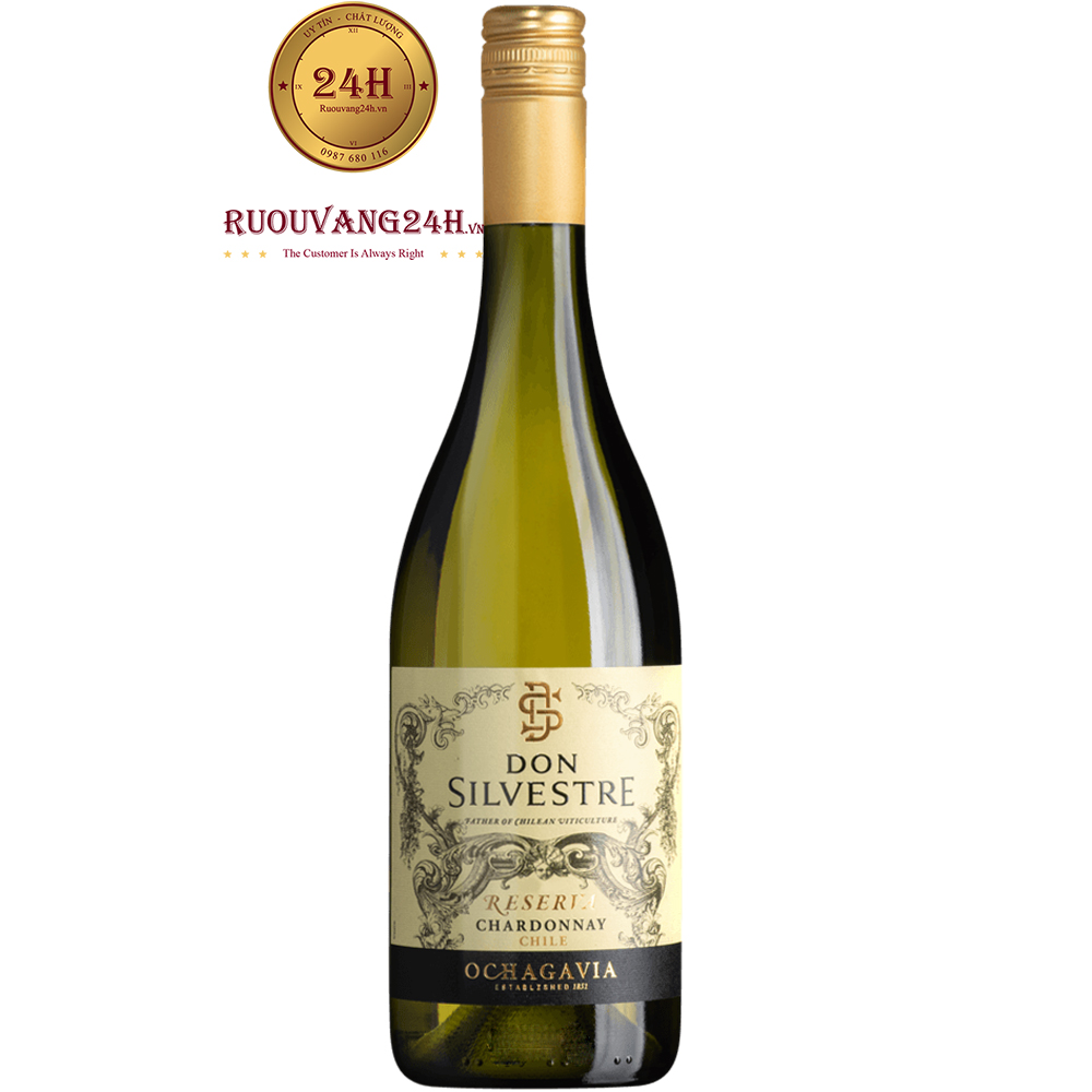 Rượu Vang Ochagavia Don Silvestre Reserva Chardonnay