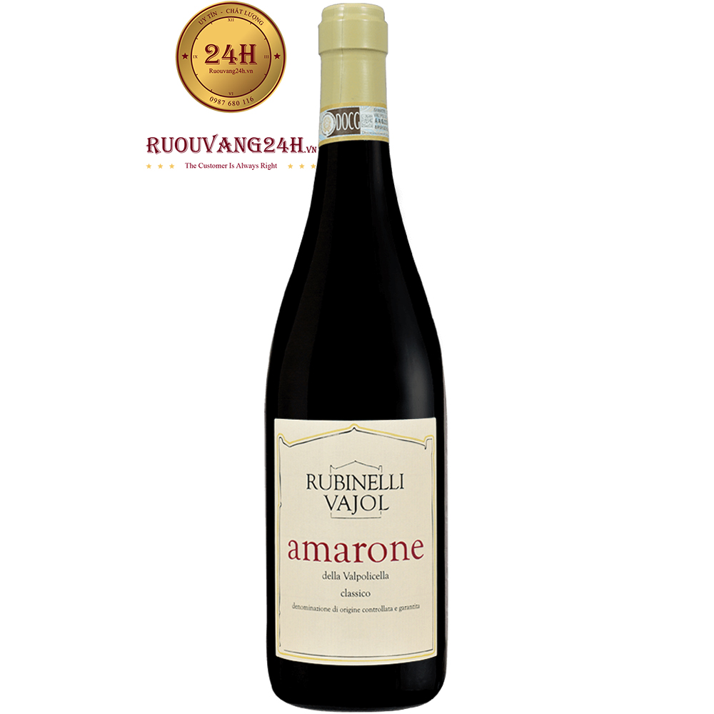 Rượu Vang Rubinelli Vajol Amarone Della Valpolicella Classico