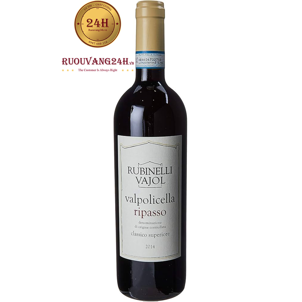 Rượu Vang Rubinelli Vajol Valpolicella Ripasso Classico Superiore