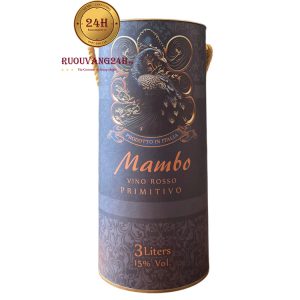 Rượu Vang Bịch Mambo Vino Rosso Primitivo