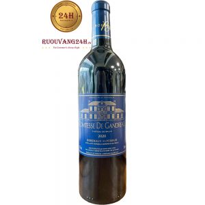 Rượu Vang Comtesse De Gandreau Bordeaux