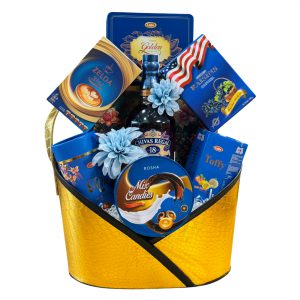 Giỏ Quà Tết Bằng Da Cao Cấp Doanh Nghiệp 2025