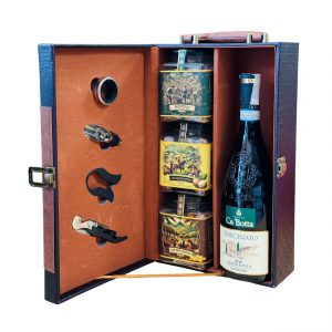 Hộp Quà Tết Bằng Da Luxury Tấn Tài Phát Lộc