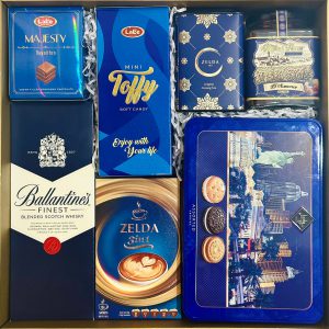 Hộp Quà Tết Doanh Nghiệp Ballantines finest