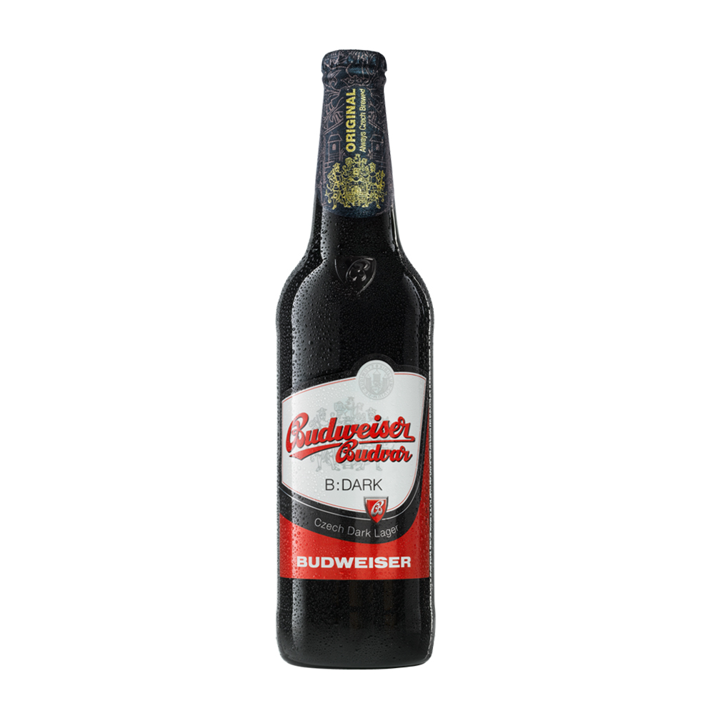 Bia Chai Budweiser Budvar Dark Lager 330 ML