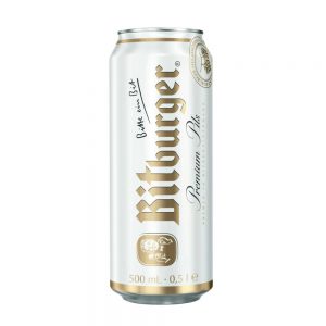 Bia Lon Bitburger Premium Pils