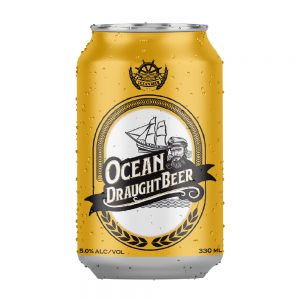 Bia Lon Ocean Draught Vàng