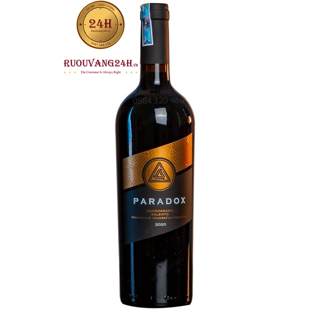 Rượu Vang Paradox Negroamaro