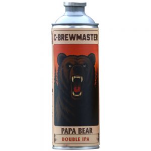 Bia Tươi C-Brewmaster Papa Beer Double IPA