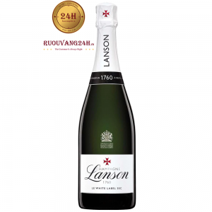 Rượu Champagne Lanson Le White Label Sec