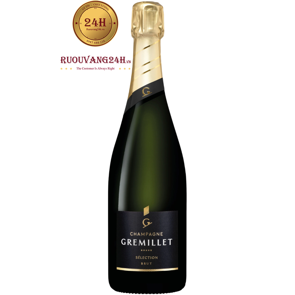 Rượu Champagne Gremillet Classic Sellection Brut 3l