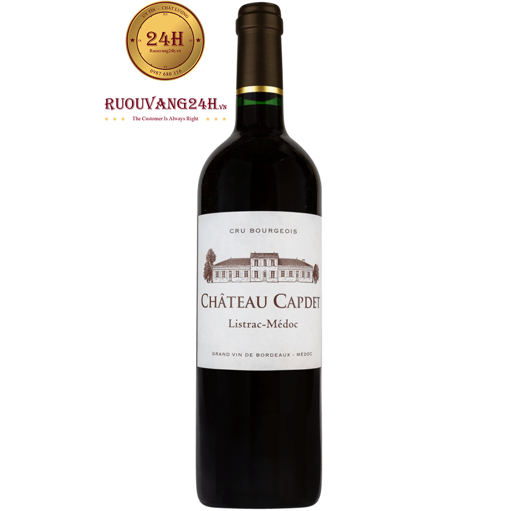 Rượu Vang Château Capdet Listrac – Medoc