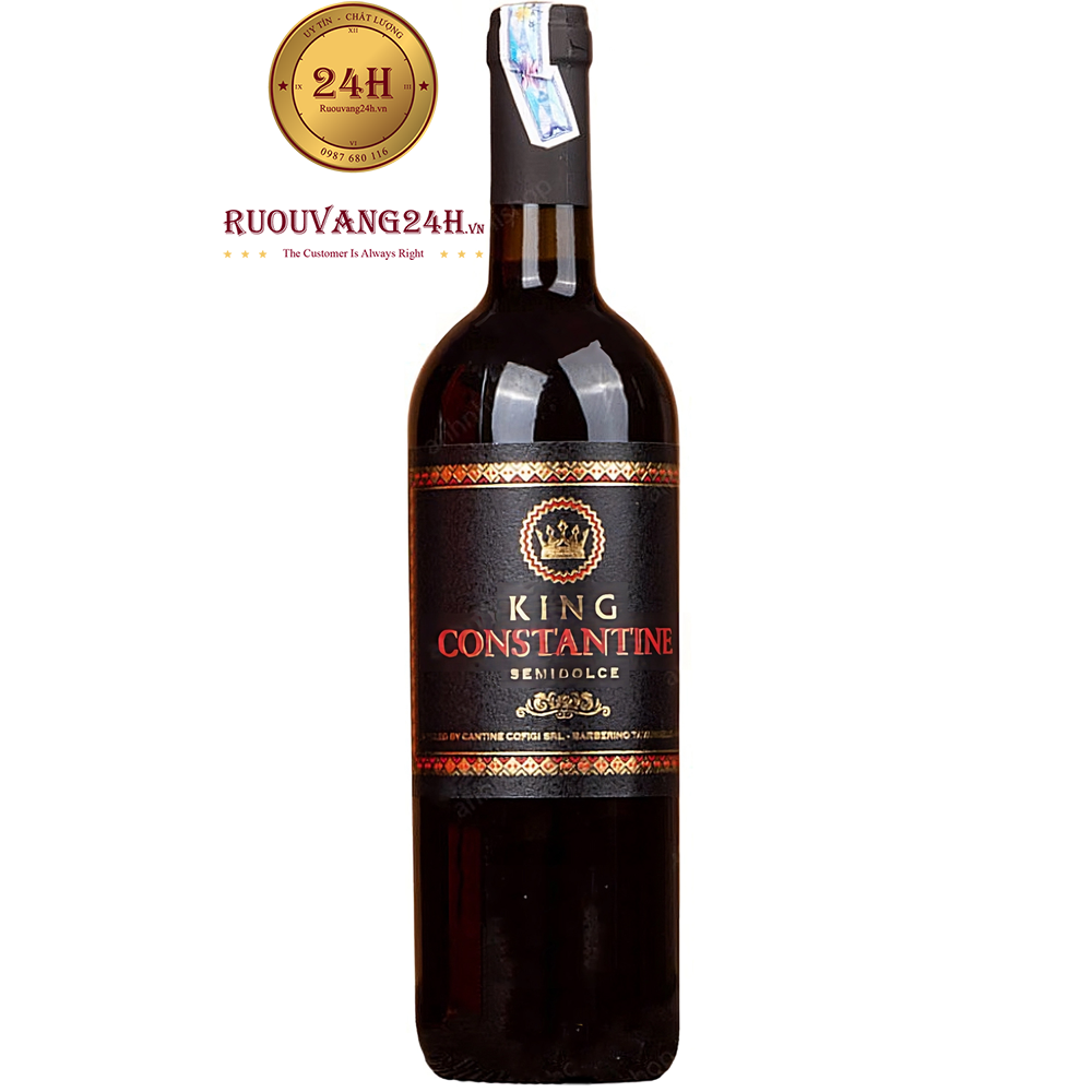 Rượu Vang King Constantine Semi Dolce