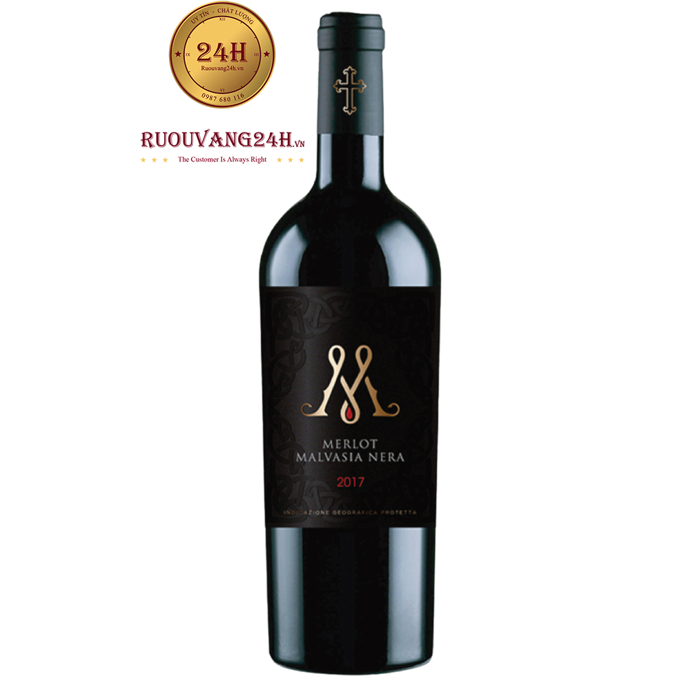 Rượu Vang M Malnera Black Standard Bottle
