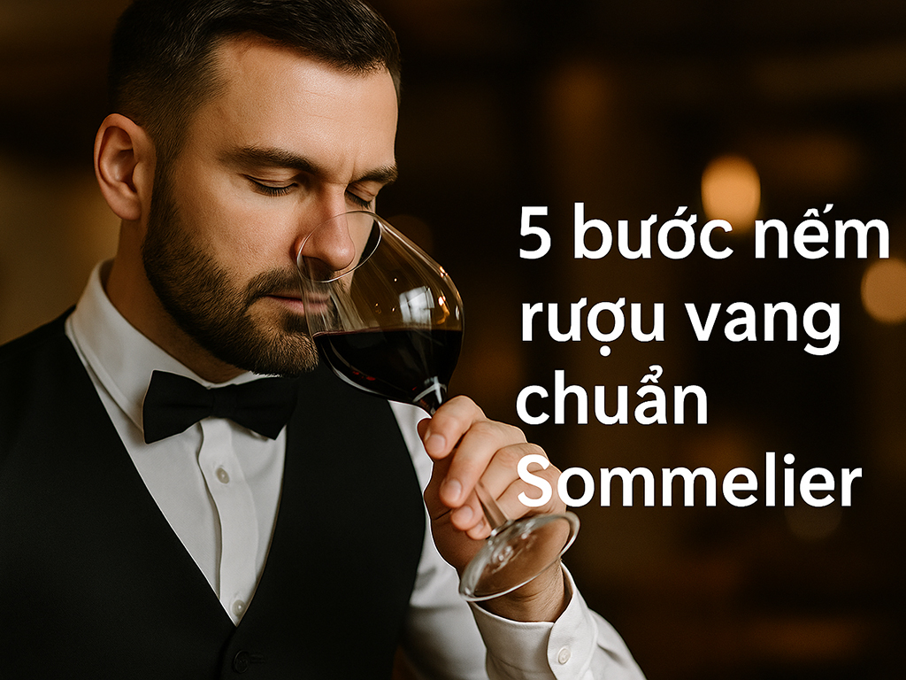 Cách nếm rượu vang như một chuyên gia