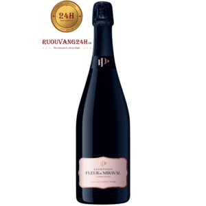 Rượu Champagne Fleur De Miraval Exclusivement Rose 3