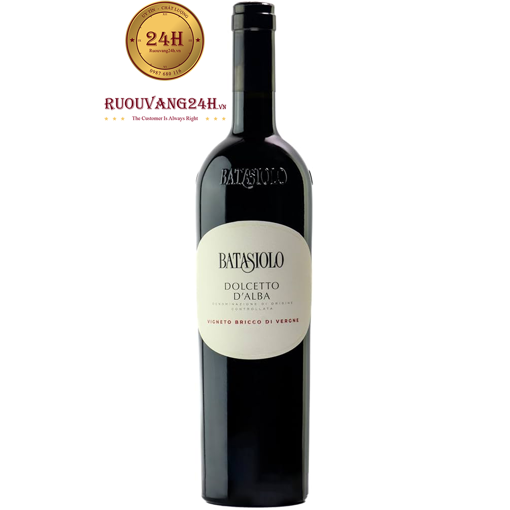 Rượu Vang Batasiolo Dolcetto D’Alba Vigneto Bricco Di Vergne