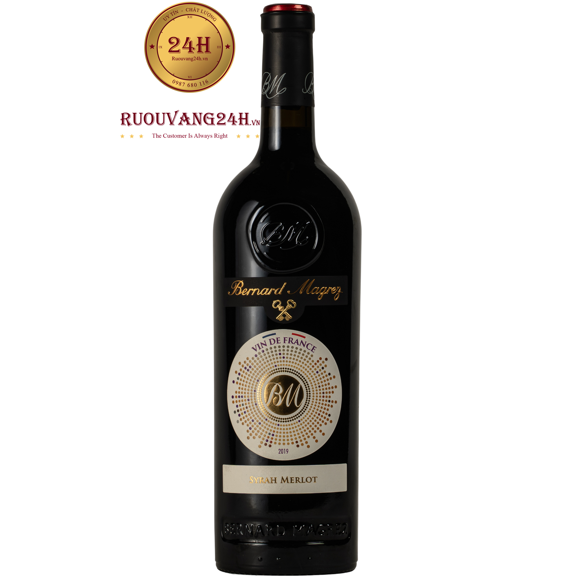 Rượu Vang Bernard Magrez Cépages Oubliés Syrah – Merlot
