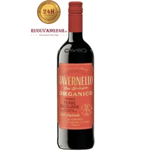 Rượu Vang Tavernello Organico Rosso Terre Siciliane