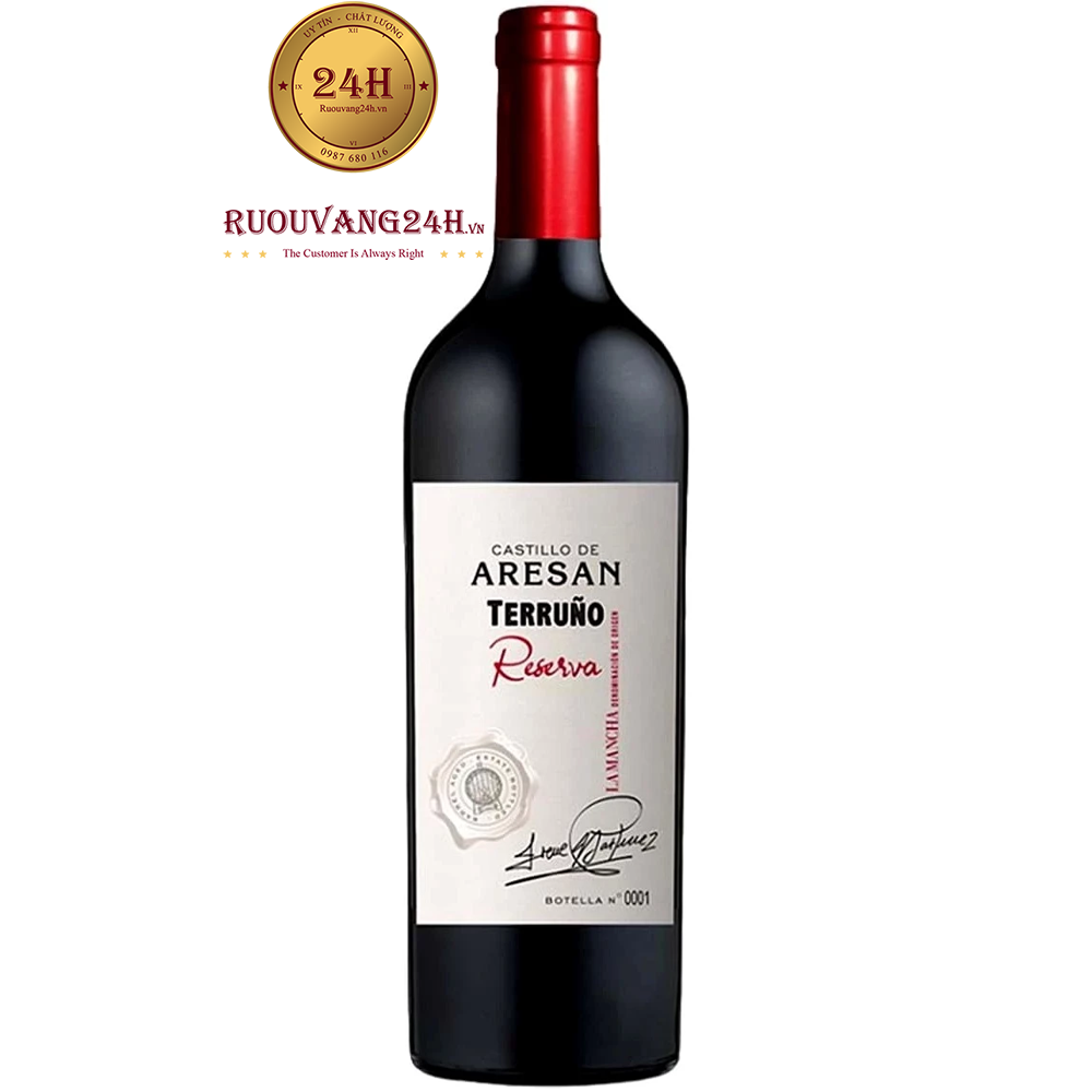 Rượu Vang Castillo De Aresan Terruno Reserva