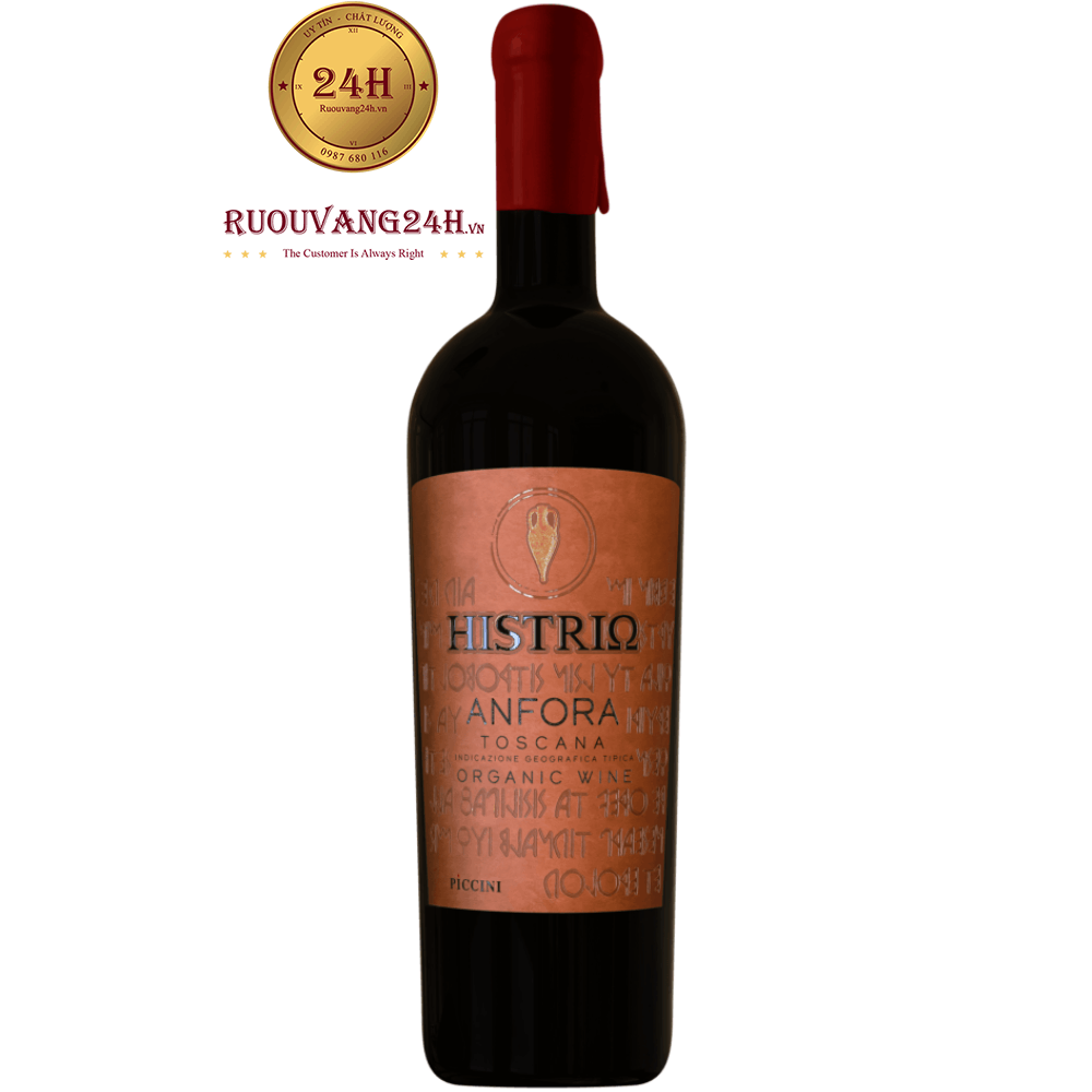 Rượu Vang Piccini Histrio Anfora Toscana Rosso